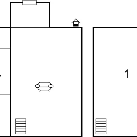 1 Bedroom Cozy In Semesterbostad *